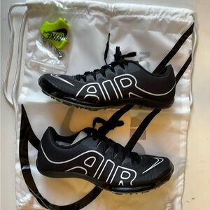Nike Air Zoom Maxfly More Uptempo Black White men spike size 8
